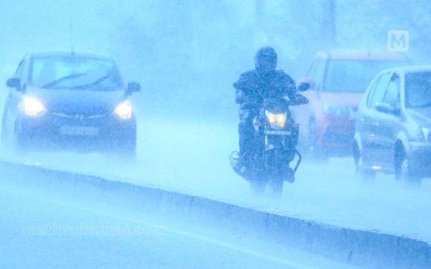 സംസ്ഥാനത്ത് അതിതീവ്ര മഴ മുന്നറിയിപ്പ്; രണ്ട് ജില്ലകളിൽ ഇന്ന് റെഡ് അലർട്ട്